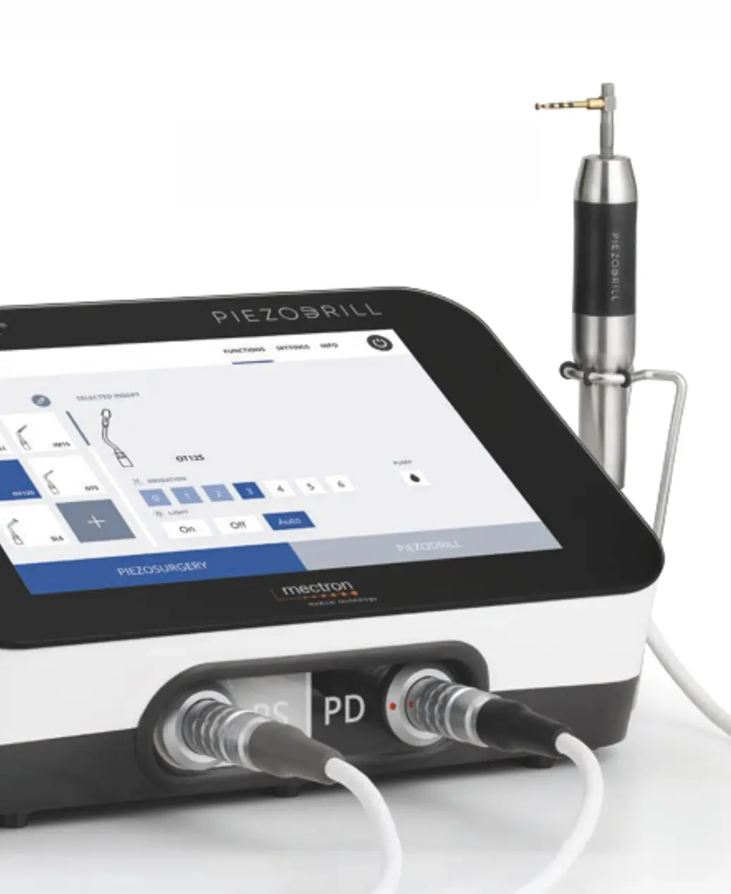 Piezoelectric levers for third molar extraction